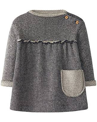 Snug Abito Manica Lunga - Blu navy - 100% Jersey di Cotone Vestiti_