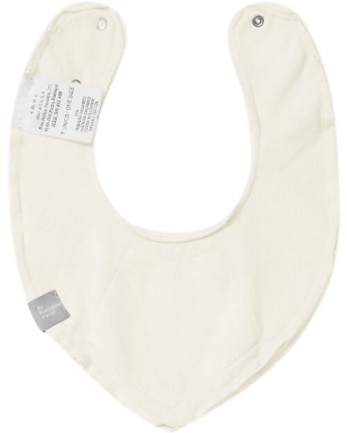 Snug Bavaglino a Bandana - Ecru - 100% Cotone Organico - 100% Organic Cotton Bavagli a Bandana