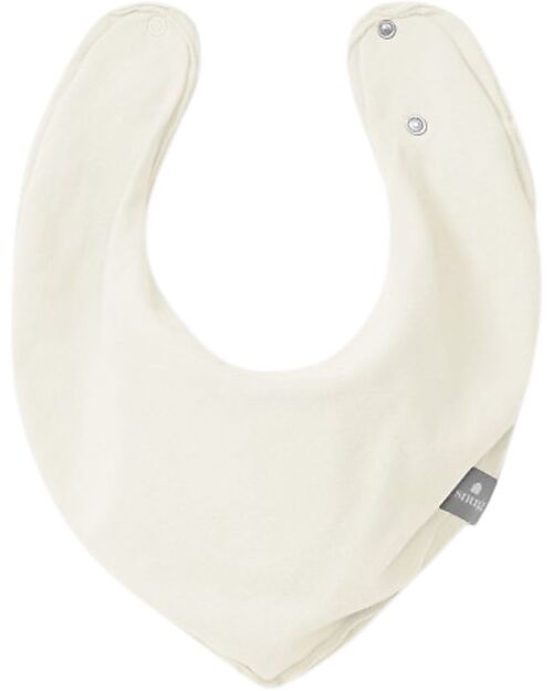 Snug Bavaglino a Bandana - Ecru - 100% Cotone Organico - 100% Organic Cotton Bavagli a Bandana