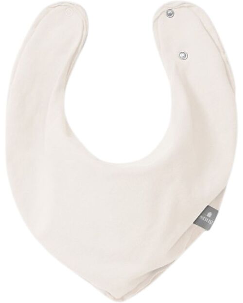 Snug Bavaglino con Protezione Impermeabile - Rosa Chiaro - 100% Cotone Organico Bavagli a Bandana