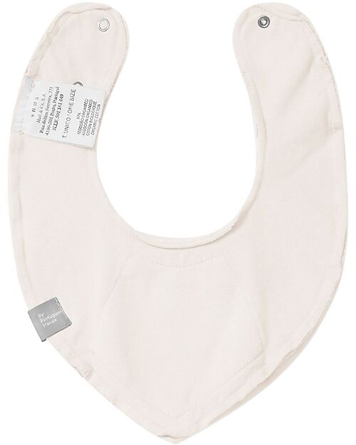 Snug Bavaglino con Protezione Impermeabile - Rosa Chiaro - 100% Cotone Organico Bavagli a Bandana