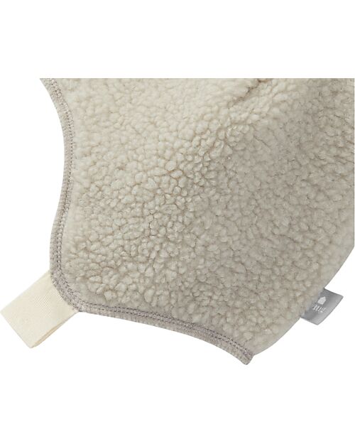 Snug Cappello in Pelliccia di Cotone Bio - Grigio Chiaro Cappelli Invernali