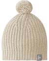 Snug Cappello Invernale in Maglia con pom-pom - Sabbia Cappelli Invernali