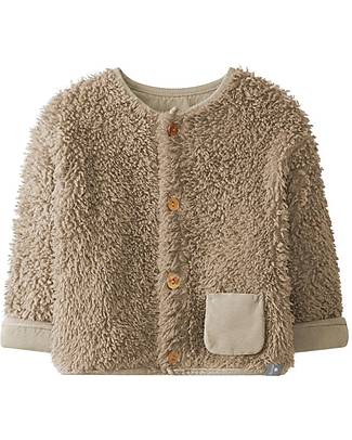 Snug Giacca in Pelliccia di Cotone Organico - Beige Scuro Giacche