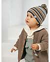 Snug Maglia a Maniche Lunghe con Colletto Arricciato e Stampa a Stelle - 100% Cotone Organico Maglie Manica Lunga