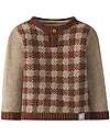 Snug Maglione Manica Lunga - Beige Ruggine - Lana Maglioni