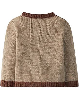 Snug Maglione Manica Lunga - Beige Ruggine - Lana Maglioni