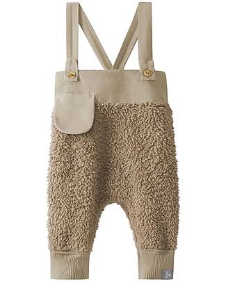 Snug Salopette in Pelliccia di Cotone Organico - Beige Scuro Salopette