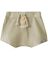 Snug Set da due Shorts - Petrolio/Pietra - Cotone Elasticizzato Pantaloni Corti