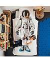 Snurk Set Copripiumino e Federa - Astronauta - Letto Singolo 155 x 220/240 cm - 100% Cotone Biologico Set Copripiumino