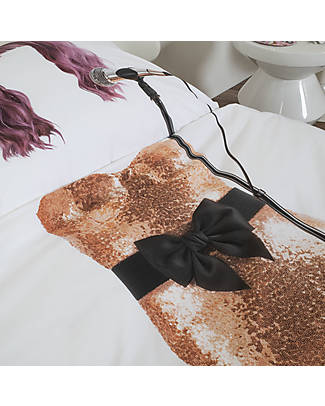 Snurk Set Copripiumino e Federa - Diva - Letto Singolo 140 x 220/220 cm - 100% Cotone Set Copripiumino