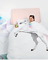 Snurk Set Copripiumino e Federa, Unicorno - Letto Singolo 140 x 200/220 cm - 100% Cotone Set Copripiumino