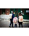 SoYoung Zaino Scuola 6-11 anni, Dinosauro Blu - Lino grezzo, lavabile in lavatrice! Zaini Scuola