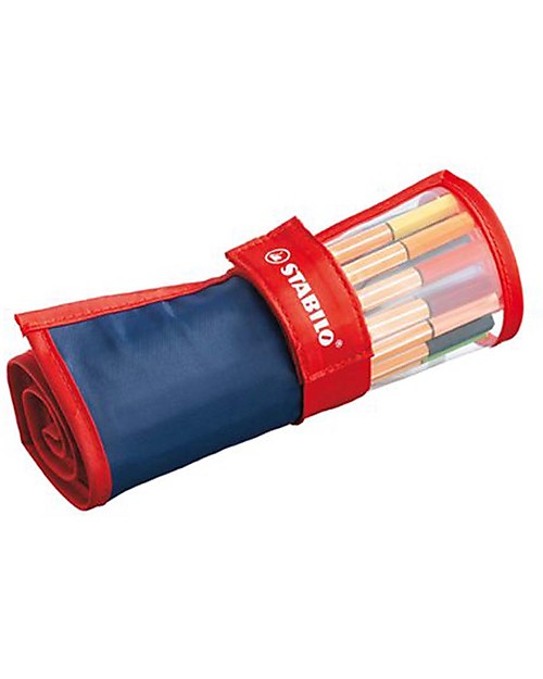 Stabilo Penne a Punta Fine Point 88, Rotolo da 25 - colori assortiti Disegnare e Colorare