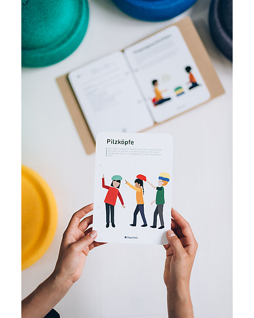 Stapelstein 24 Carte da Gioco A5 per Elementi Impilabili Stapelstein - Divertente e Creativo! Giochi di Equilibrio_