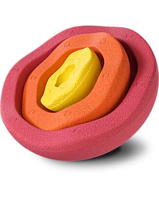 Stapelstein Elementi Equilibrio Impilabili Inside - Warm Classic - Tre Diverse Dimensioni! Giochi di Equilibrio_