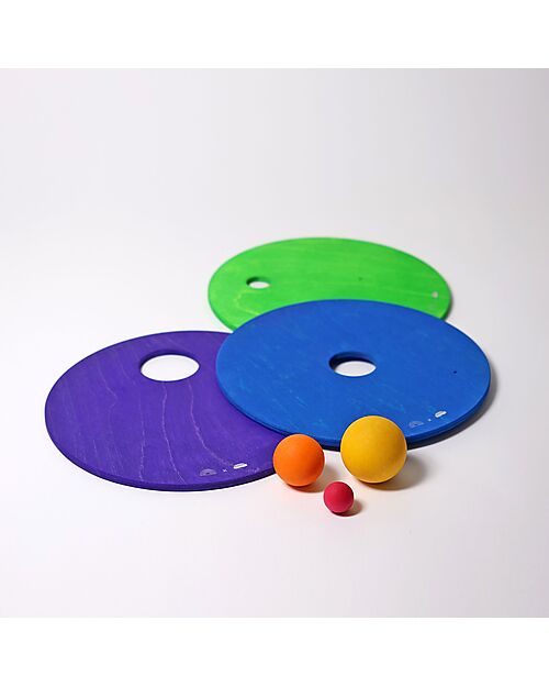 Stapelstein Elementi Impilabili Original Cool Classic + Set Dischi Rotanti - Cool Classic Giochi di Equilibrio_