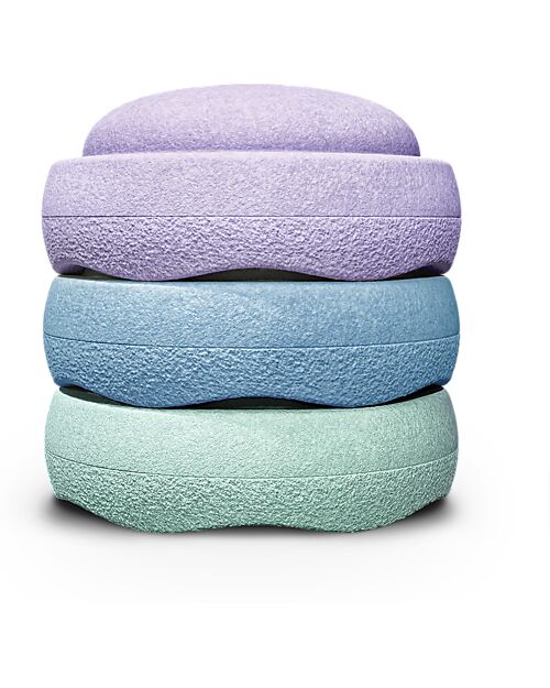 Stapelstein Elementi Impilabili Original Cool Pastel - Ideali per Esercizi di Equilibrio! Giochi di Equilibrio_