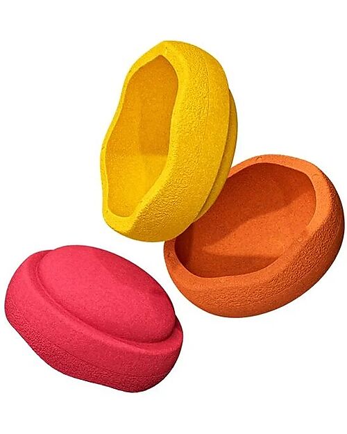 Stapelstein Elementi Impilabili Original Warm Classic- Ideali per Esercizi di Equilibrio! Giochi di Equilibrio_