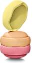 Stapelstein Elementi Impilabili Original Warm Pastel - Ideali per Esercizi di Equilibrio! Giochi di Equilibrio_