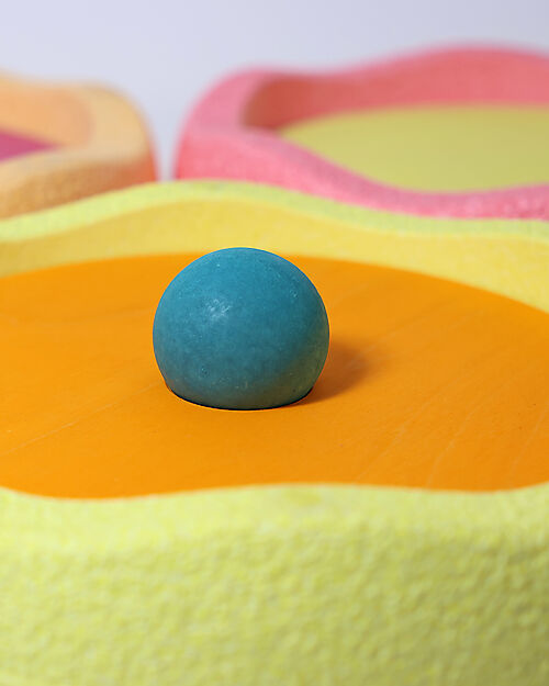 Stapelstein Elementi Impilabili Original Warm Pastel + Set Dischi Rotanti - Warm Pastel Giochi di Equilibrio_