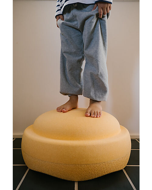 Stapelstein Elemento Impilabile Original Grow - Arancione Chiaro - Diametro 57 cm Giochi di Equilibrio_