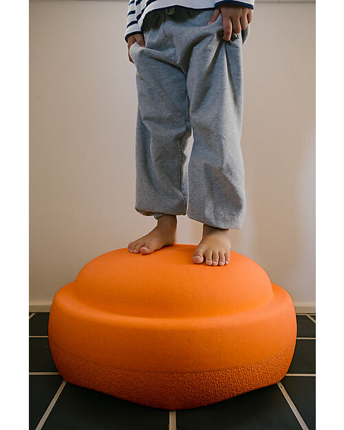 Stapelstein Elemento Impilabile Original Grow - Arancione - Diametro 57 cm Giochi di Equilibrio_