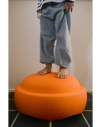 Stapelstein Elemento Impilabile Original Grow - Arancione - Diametro 57 cm Giochi di Equilibrio_