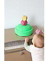 Stapelstein Elemento Impilabile Original - Verde - Ideale per esercizi di equilibrio! Giochi di Equilibrio_