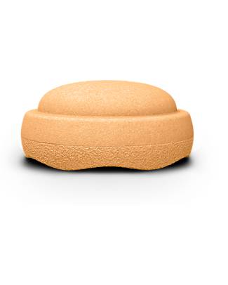 Stapelstein Original Arancione - Polipropilene riciclabile - Ideale per esercizi di equilibrio! Giochi di Equilibrio_