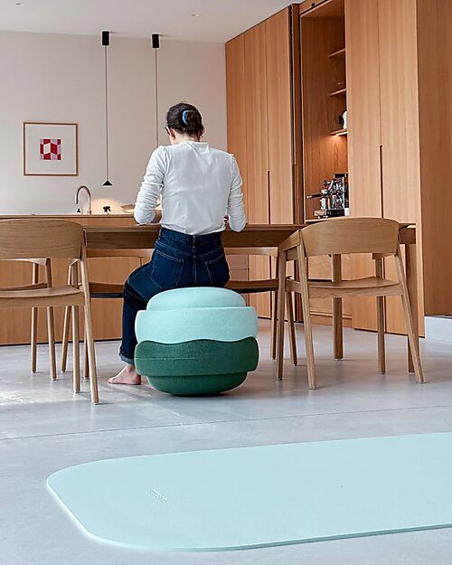 Stapelstein Original Grow Duo - Greens - Materiale Sostenibile Giochi di Equilibrio_