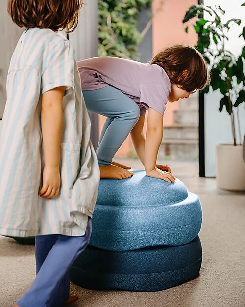 Stapelstein Original Grow Duo - Waters - Materiale Sostenibile Giochi di Equilibrio_