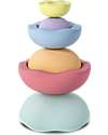 Stapelstein Set 6 Elementi Impilabili Inside - Rainbow Pastel - Tre Diverse Dimensioni! Giochi di Equilibrio_