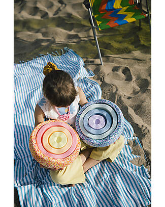 Stapelstein Set 8 Elementi - Inside Set - Pastel - Ideali per Esercizi di Equilibrio! Giochi di Equilibrio_