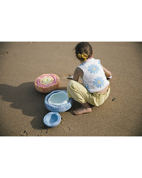 Stapelstein Set 8 Elementi - Inside Set - Pastel - Ideali per Esercizi di Equilibrio! Giochi di Equilibrio_