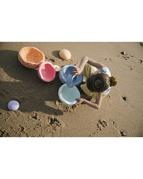 Stapelstein Set 8 Elementi - Inside Set - Pastel - Ideali per Esercizi di Equilibrio! Giochi di Equilibrio_