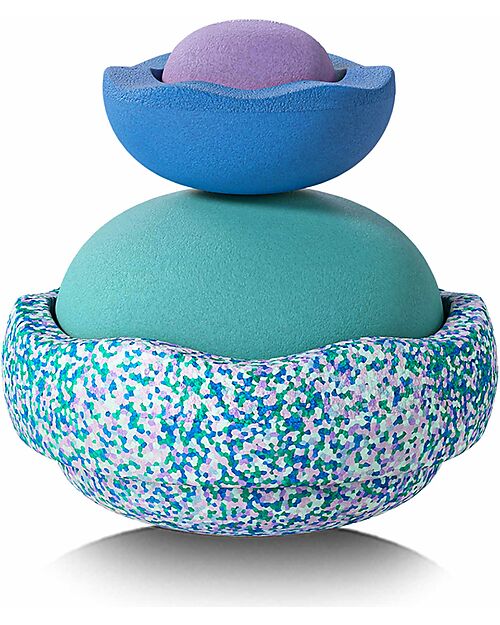 Stapelstein Set di Elementi Impilabili Inside - Cool Classic  - Progettato per promuovere lo sviluppo Giochi di Equilibrio_