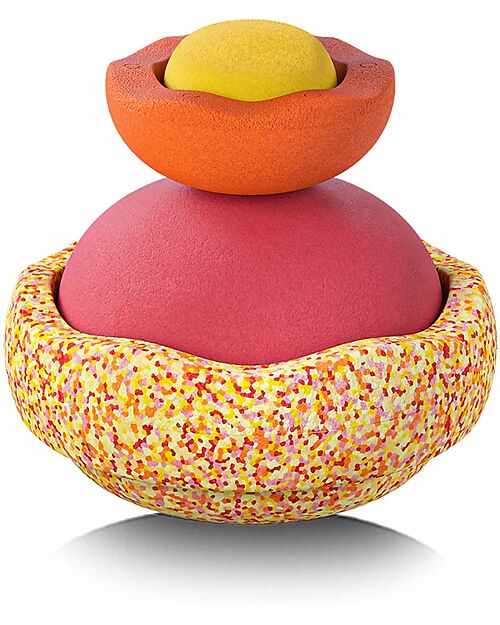 Stapelstein Set di Elementi Impilabili Inside - Warm Classic Original - Progettato per lo Sviluppo Giochi di Equilibrio_