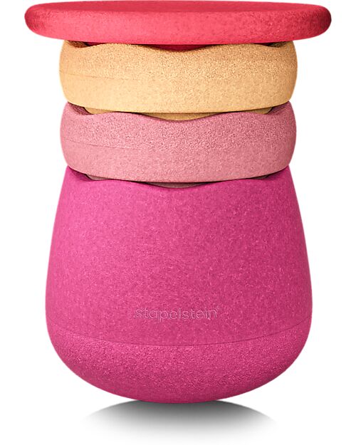 Stapelstein Set Dynamic All - Flowers - Movimento Gioco e Design in Un Solo Prodotto! Giochi di Equilibrio_