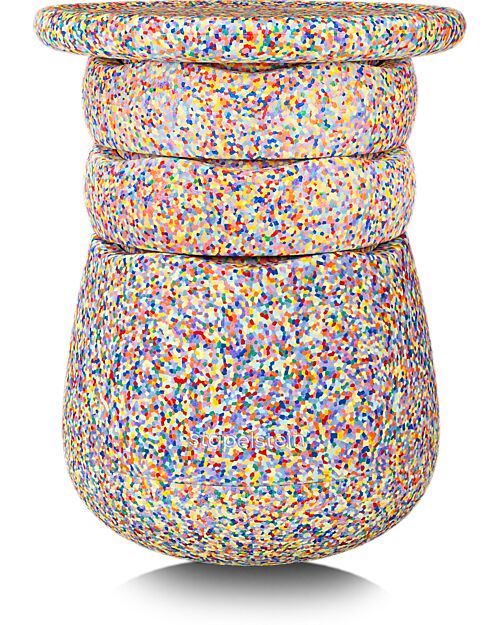 Stapelstein Set Dynamic All - Super Confetti - Movimento Gioco e Design in Un Solo Prodotto! Giochi di Equilibrio_