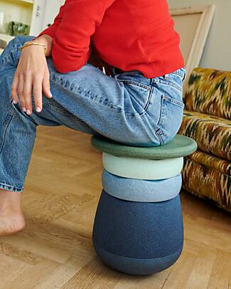 Stapelstein Set Dynamic All - Water e Green - Movimento Gioco e Design in Un Solo Prodotto! Giochi di Equilibrio_