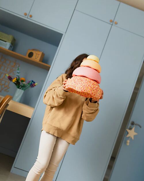 Stapelstein Set Elementi Impilabili Inside - Warm Pastel Original - Progettato per Promuovere lo Sviluppo  Giochi di Equilibrio_