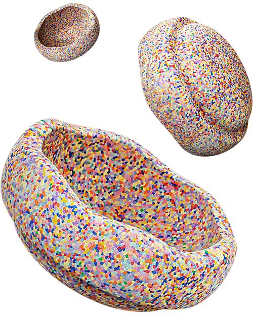 Stapelstein Set Trilogy Original - Super Confetti - Ideale per esercizi di equilibrio! Giochi di Equilibrio_