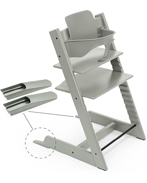 Stokke Baby Set 2 per Sedia Evolutiva Tripp Trapp - Glacier Green Accessori per Seggioloni