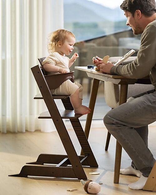 Stokke Baby Set 2 per Sedia Evolutiva Tripp Trapp - Marrone Accessori per Seggioloni