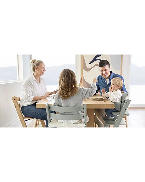Stokke Baby Set 2 per Sedia Evolutiva Tripp Trapp - Storm Grey Accessori per Seggioloni