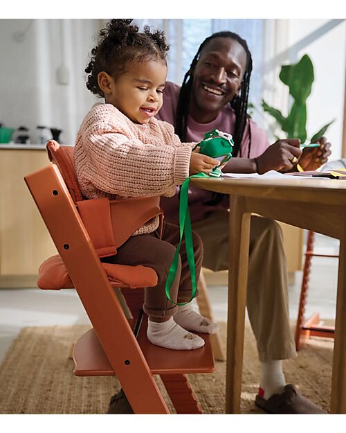 Stokke Baby Set 2 per Sedia Evolutiva Tripp Trapp - Terracotta Accessori per Seggioloni