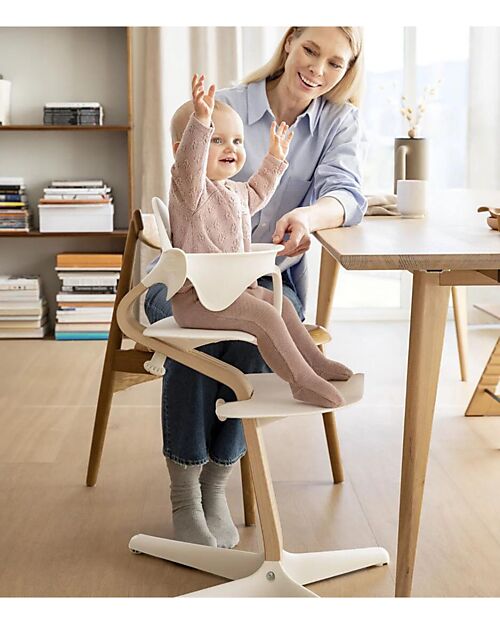 Stokke Baby Set per Sedia Evolutiva Nomi - Bianco Accessori per Seggioloni