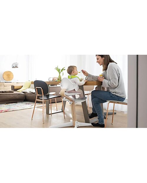 Stokke Baby Set per Sedia Evolutiva Nomi - Bianco Accessori per Seggioloni