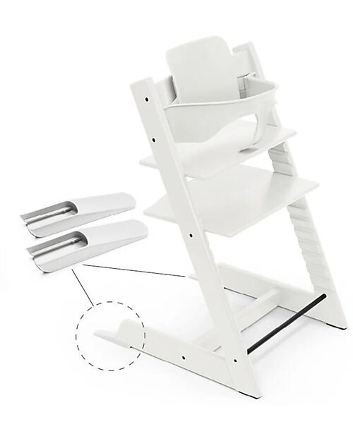 Stokke Baby Set per Sedia Evolutiva Tripp Trapp - Bianco Accessori per Seggioloni
